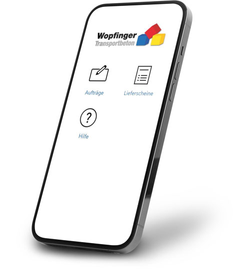 Digitale Lieferscheine finden Sie im Kundenportal "Mein Wopfinger"